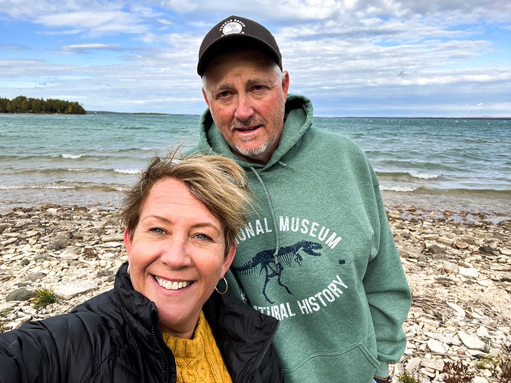 Camping on Drummond Island